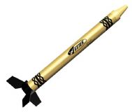 Estes Galaxy Gold Crayon Rocket RTF D-ES1108